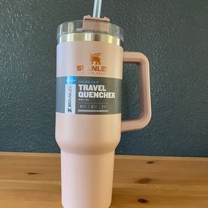 STANLEY Adventure Quencher Travel Tumblr 40oz in pink stawflower
